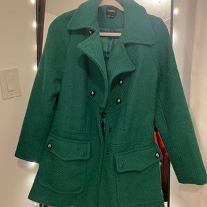 Green coat
